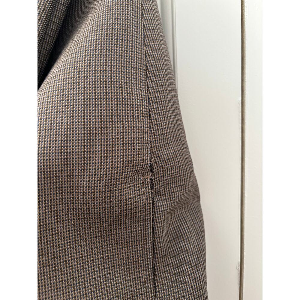 Lauren Ralph Lauren Brown Dress Pants Mens 42x32 Classic Flat Front Wool Blend - Picture 10 of 16